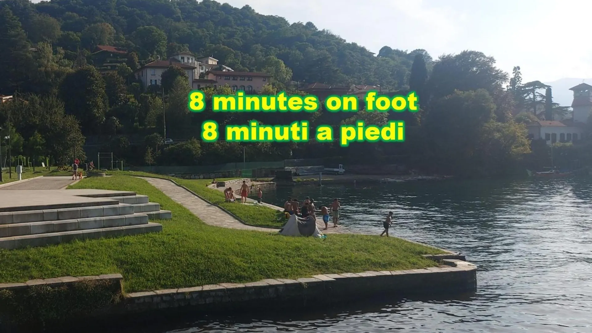 Lejlighed Ehemaliger Palast, Malerische Wohnung, Seeblick, Stellplatz Laveno